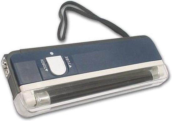Velleman Uv Lampe Mini 16,2 X 5,5 X 2 cm Schwarz
