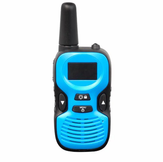 Denver Walkie-Talkie - Kinder - 8 Kanäle - Bis zu 2 km Reichweite - 2er-Set - Taschenlampe - WTK441