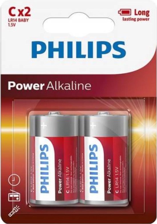Philips LR14P2B - C-Batterie - 2 Stück