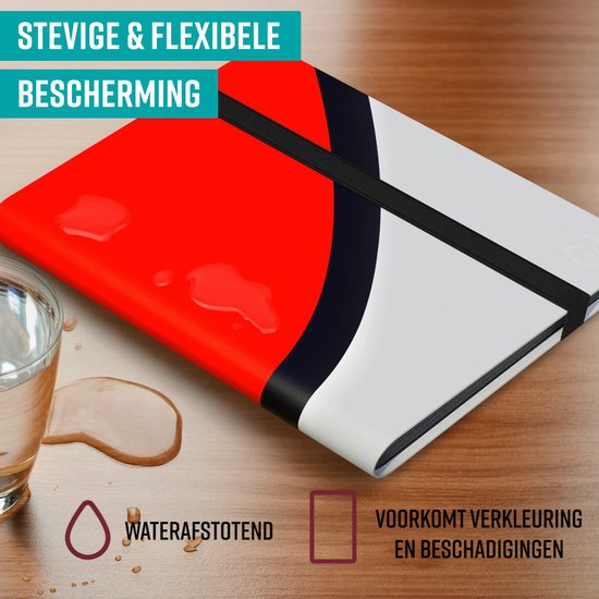 NAPI Sammelmappe 360 Karten - Profi-Mappe für Karten - Sammelkartenmappe - 9 Taschen - Premium-Kartenmappe - 20 Seiten - A4-Format - Rot