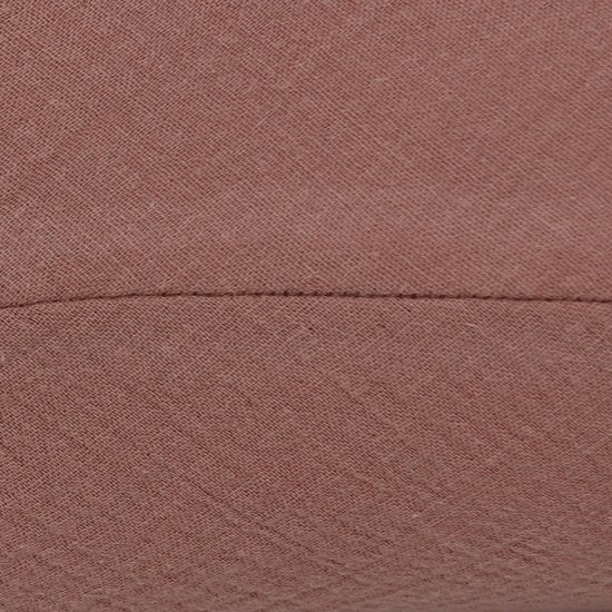 Snoozzz Stillkissen Small mit Fiber-Füllung und abnehmbarem Bezug – Chestnut – 120 cm