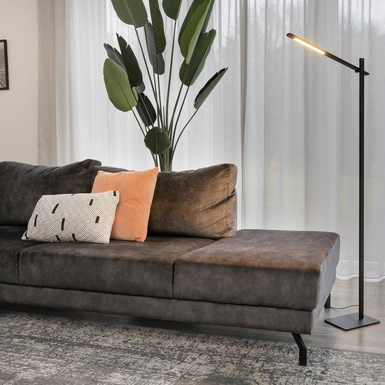 Stehleuchte Mexlite Stekk - 52 x 24 x 170 cm - Aluminium- Schwarz