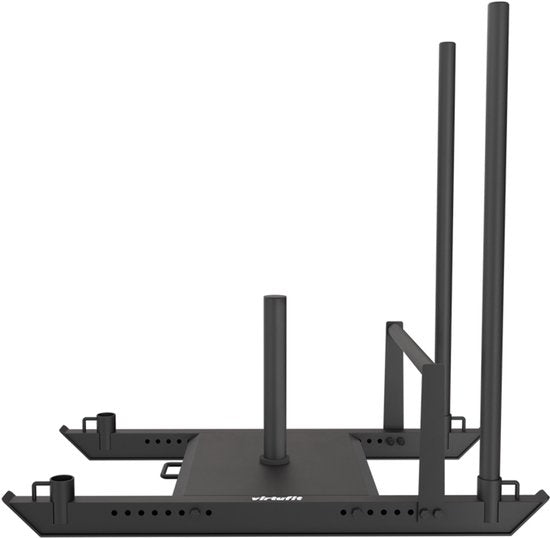 VirtuFit Power Sled – Für 50-mm-Hantelscheiben – Verstellbare Widerstandsplattform – Belastbar bis 250 kg – Robustes Krafttrainingsgerät für funktionelles Training