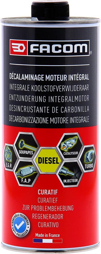 Facom Diesel Engine Cleaner 1L - Additiv - reinigt Partikelfilter, EGR-Ventil, den Turbo und Katalysator