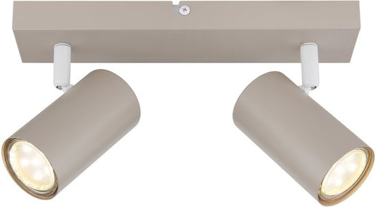 GLOBO 57911-2SA, Weiß, Metall, IP20, I, GU10, 35 W