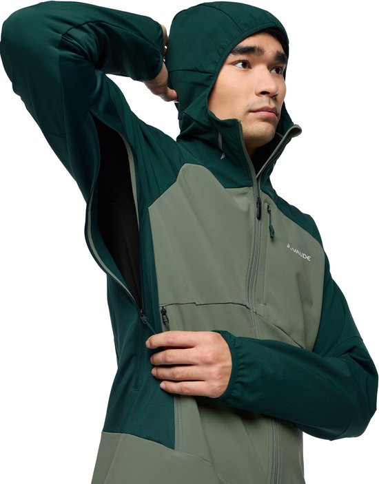 VAUDE Men's Larice Jacket V, Jacke, Outdoorjacke, Kapuzenjacke, Softshelljacke, winddicht, Herren, Outdoorjacke