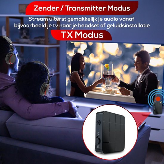Luving™ - Bluetooth-Sender & -Empfänger - Bluetooth-Sender - Bluetooth-Empfänger - Audio-Empfänger - Freisprecheinrichtung