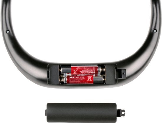 Lifetime Air Tragbarer Nackenventilator - Mini-Ventilator freihändig mit 3 Stufen und 360° verstellbar - Schwarz