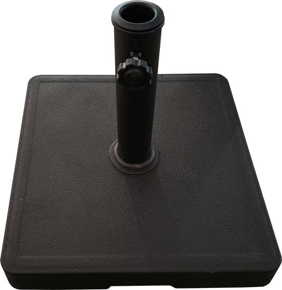 PimXL Sonnenschirmfuß quadratisch - 43x43 cm - 16kg