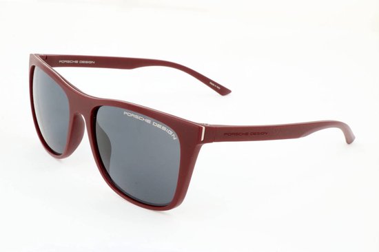 Unisex Porsche Design Sonnenbrille P8648 ø 56 mm Rot
