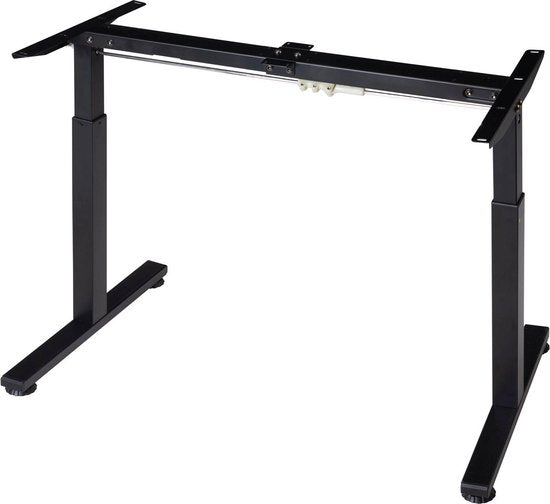 Elektrisch verstellbarer Schreibtisch/Stehpult - 120 x 60 cm - Schwarz