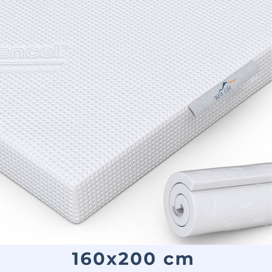 Best Life Topper Matratze 160 x 200 cm - Matratzenauflage - Topdeck Matratze 8 CM