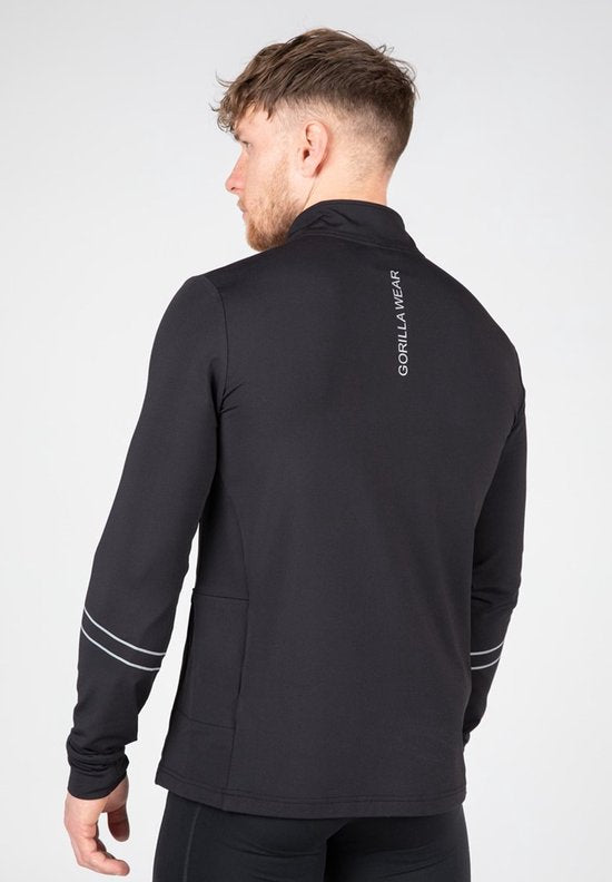 Gorilla Wear Noxen Langarm-Shirt - Schwarz - 3XL