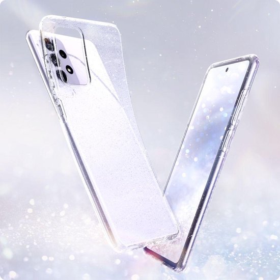 Spigen Flüssigkristall Samsung Galaxy A72 Fall Glitter