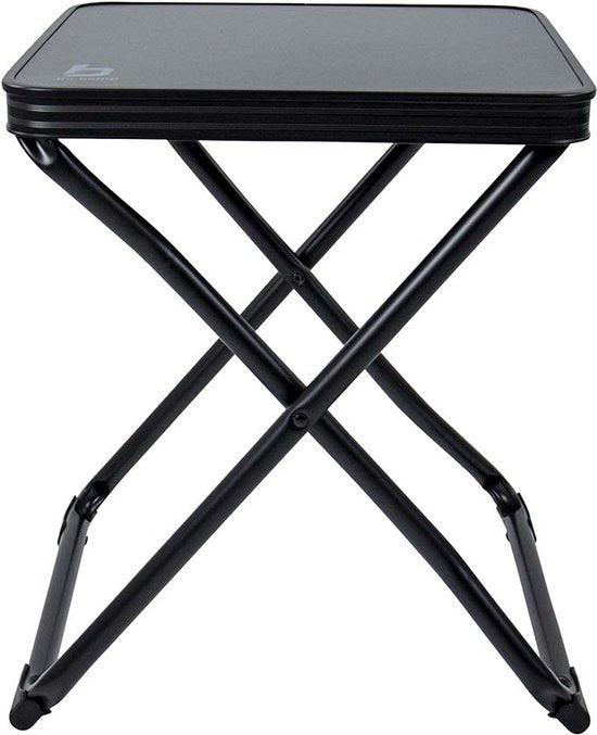 Bo-Camp - Hocker + Ablage - klappbar - Schwarz