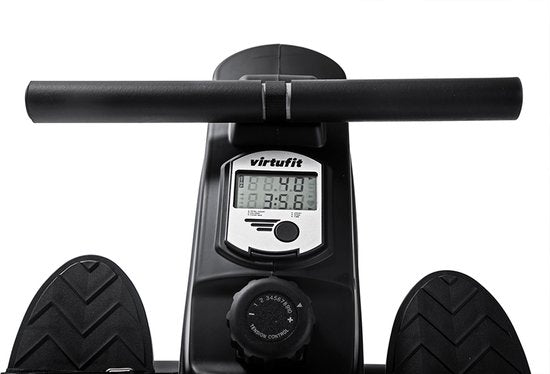 VirtuFit Row 450 Rudergerät - Rudergerät - Silent Magnetic Resistance System - Rudergerät - 10 Widerstände - klappbar - Rudertrainer - inkl. Transportrollen