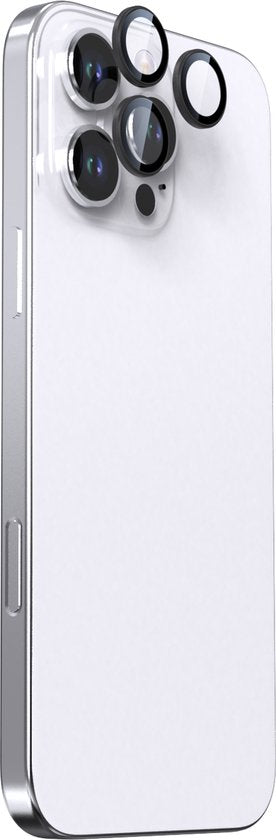 BeHello iPhone 16 Pro /16 Pro Max Objektivschutz-Set - iPhone 16 Pro und iPhone 16 Pro Max - Objektivschutz - Schwarz