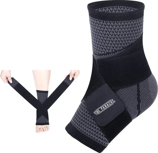 MR. PANACHE Ankle Brace - Geeignet für Männer und Frauen - Zur Unterstützung und Vorbeugung von Verletzungen - Ankle Braces - Ankle Brace Ladies - Ankle Brace - Ankle Support - Komfortabel in allen Sportarten - Brace Ankle - Größe L