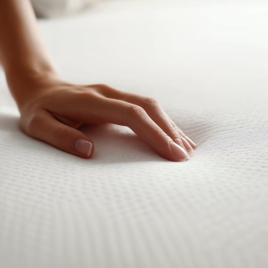 Sleeptime Twin Motion Topper 140 x 200 cm – Matratzenauflage – Hybrid-Gel-Memory-Schaum – mittlere Härte – 8 cm dick