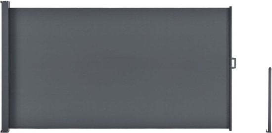 Juskys Windschutzscheibe – verstellbar – 500 x 180 cm – Anthrazit