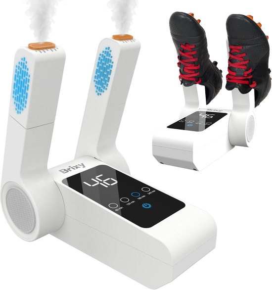 Brixy Shoe Dryer & Shoe Freshener - Ozon - Trocknungsfunktion - Weiß