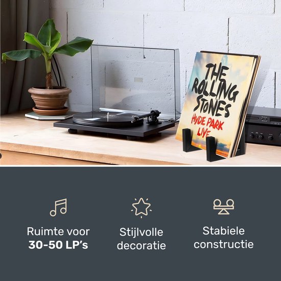 Luft LP-Halter - Vinyl - Aufbewahrungssystem - Plattenständer - Halterung - Ständer - Album - Eisen