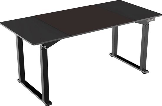 Schreibtisch Sitz-Steh elektrisch höhenverstellbar - Spieltisch - Spieltisch - Computertisch - Spieltisch - ergonomischer Arbeitsplatz - 130 kg Belastbarkeit - 160 x 75 cm