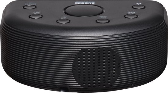 Denver Radiowecker - Schlummer-/Schlaffunktion - Digital- FM-Radio - Schwarz