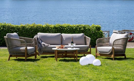 House Nordic Terracina Lounge Sofa Akazie/Beige