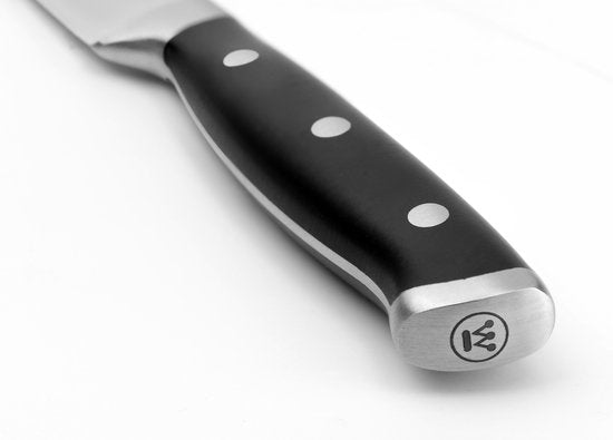 Westinghouse Kochmesser - Professionelles Küchenmesser - rostfreier Stahl - 20 cm - Schwarz