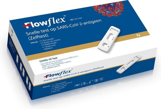 ACON Flowflex Selbsttest Corona, Covid 19 - 5 Stück - DE Handbuch