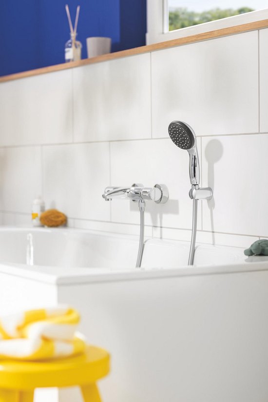 GROHE Vitalio Start Handbrause 100 – Ø 10 cm – Wassersparend – 2 Strahlarten – Chrom