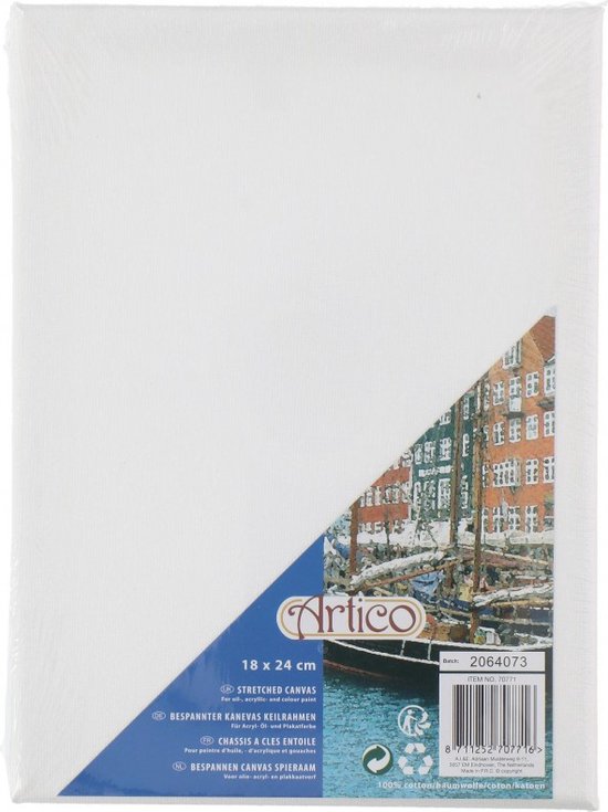 Artico Canvas Gemälde Leinwand 18x24 cm