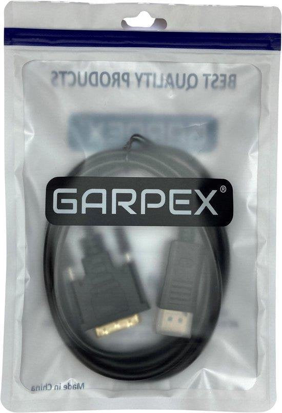 GarpexÂ® DisplayPort zu DVI 24+1 Kabel - DP zu DVI Kabel - Full HD 1080p - 1,8 Meter