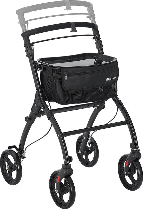 Aluminium-Rollator Active - Schwarz