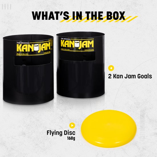 KanJam Original Game Set - Frisbeespiel für drinnen und draußen - Recycelt
