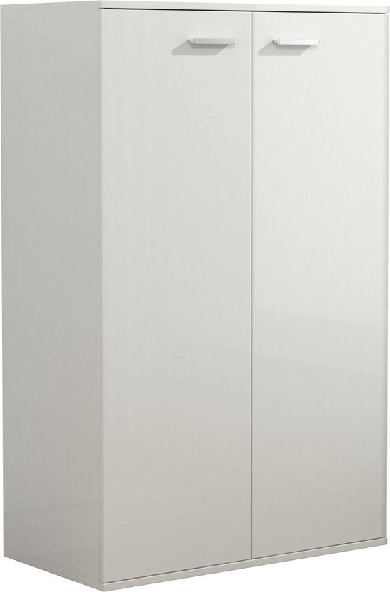 TheBestOf Furniture Kleiderschrank Kinderzimmer - Praktischer Aufbewahrungsschrank - 120 cm hoch - 4 Ablagefächer