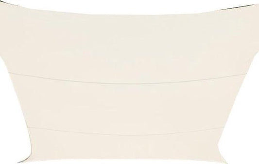 Sonnensegel - Rechteckig - 2 X 3 M - Farbe: Creme