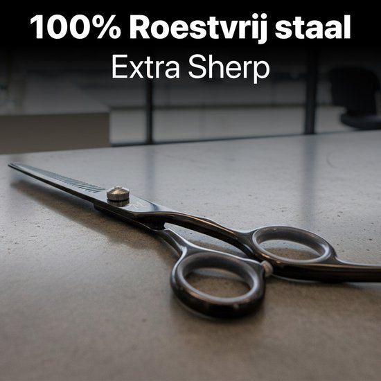ProTrue 15-teiliges Friseurset - Friseurschere - Ausdünnungsschere - Coupe-Schere - Friseurscheren-Set