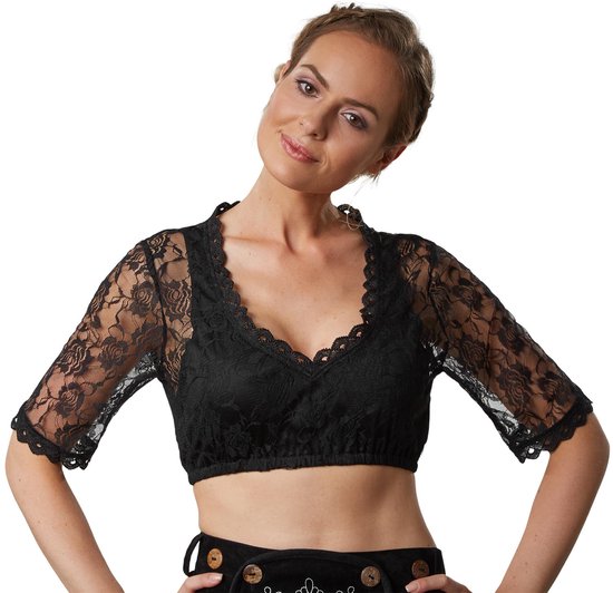 Dressforfun Faschingskostüm Dirndlbluse Resi – Damen – Größe XXL