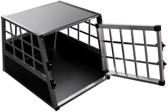 Aluminium Hundetransportbox - M