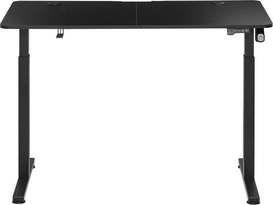 Elektrisch verstellbarer Schreibtisch/Stehpult - 120 x 60 cm - Schwarz