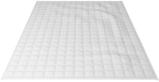 Aggravationsdecke / Schwerlastdecke / Gewichtsdecke - 135x200 cm - 7kg - Weiß
