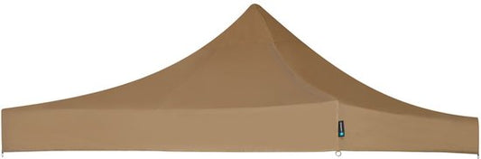VONROC Dachplane - Für Premium Partyzelt PT501XX - Wasserdicht - 50+ UV Schutz - Beige
