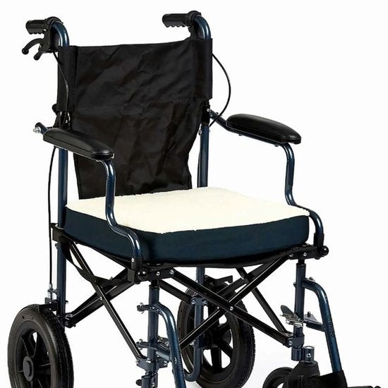 Nexxt Ergonomisches Sitzkissen mit Gel - für Rücken und Becken - druckentlastend - leichtes Stuhlkissen