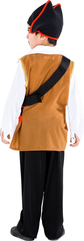 dressforfun - Jungenkostüm Kapitän Einauge Ole 104 (3-4 Jahre) - Faschingskostüm Halloween Kostüm Faschingskostüm Karneval Partykleidung - 300758