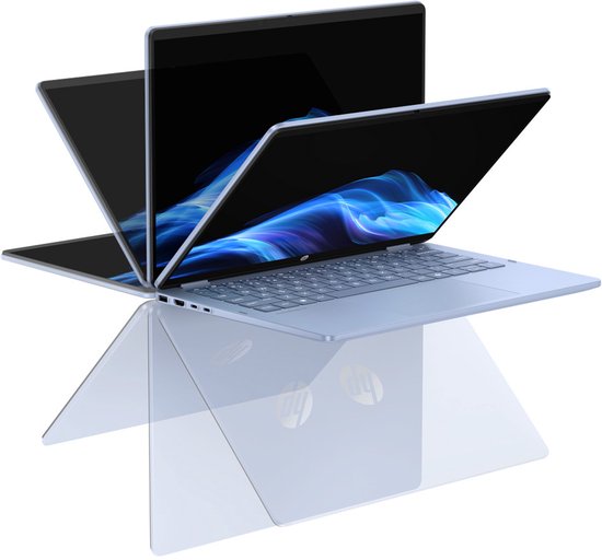 HP OmniBook 5 Flip 2-in-1 Laptop - 14" 2K Touchscreen - Intel Core i5 150U - 16GB RAM - 512GB SSD - Silber