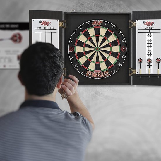 Renegate Dartscheiben-Schrank-Set Shot