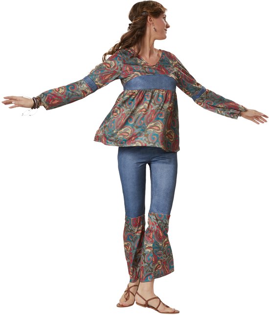 Dressforfun Faschingskostüm Hippie Girl Harmony – Damen – Größe M