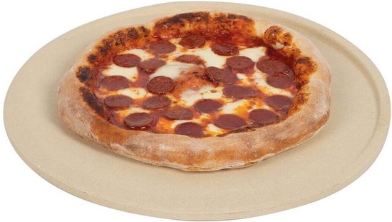 Boska Pizzastein Deluxe L - für Backofen & BBQ - Krustenpizza - Ø 35 cm - BBQ-Zubehör